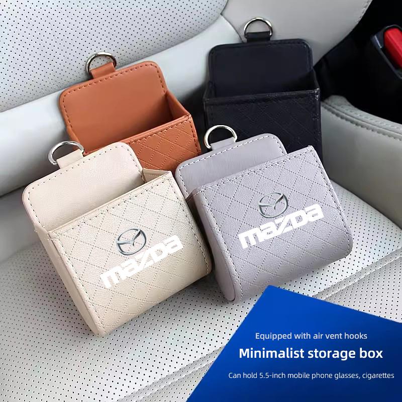 Car Air Outlet Storage Box Wallet Key Phone Organizer Can For Mazda 2 3 6 5 Atenza CX3 CX5 MX5 CX7 Axela CX30 CX90 CX60 CX50 MX3