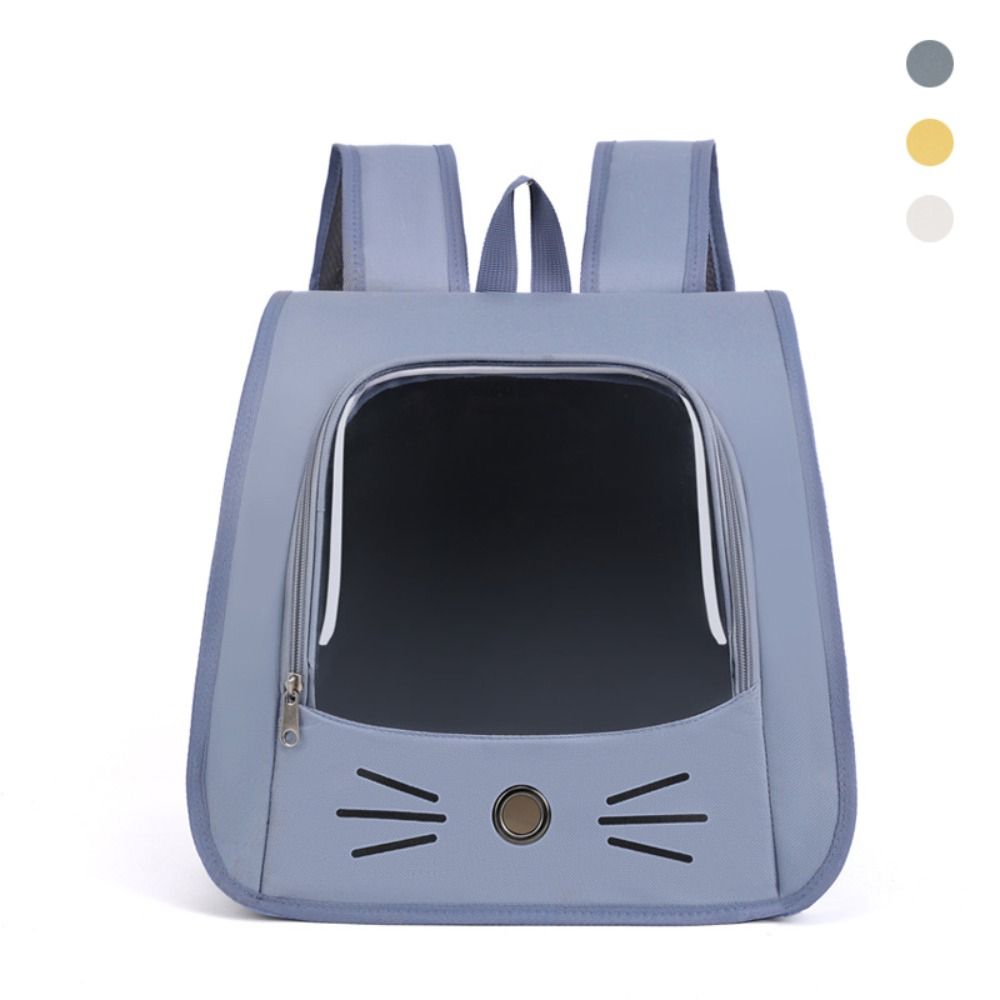 Oxford Pet Double Shoulder Bag Breathable Pet Carrying Bag Sturdy Pet Carrier  Outdoor