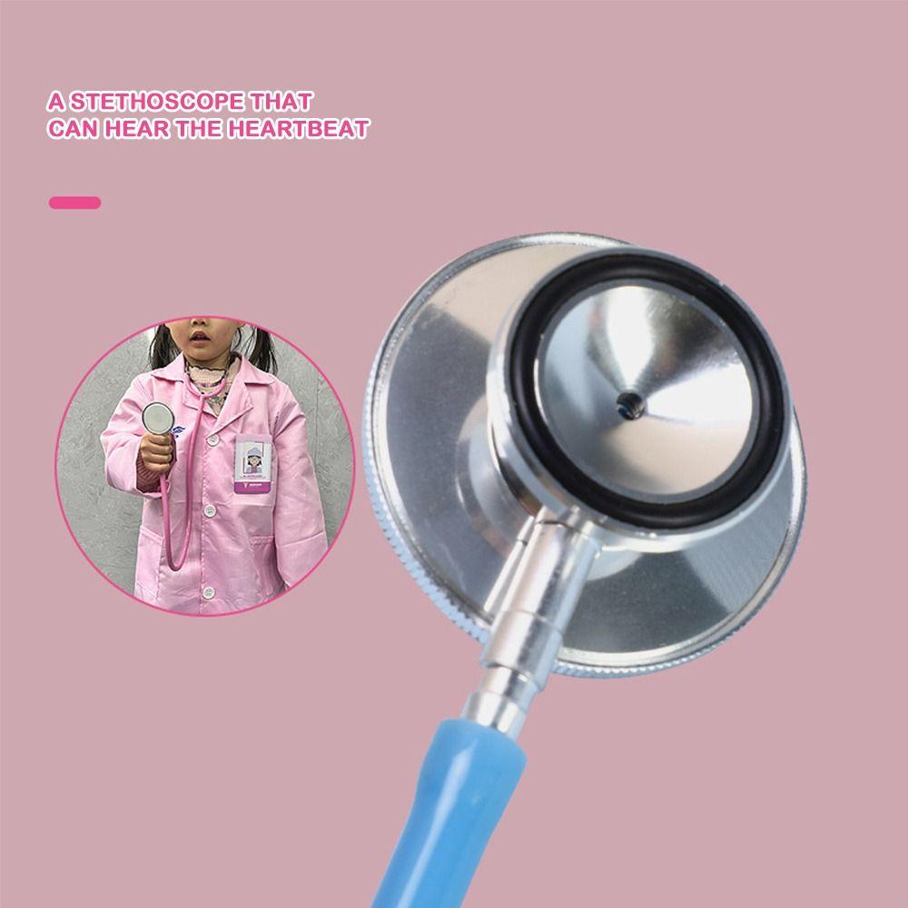 Familie Eltern-Kind-Spiele Stethoskop Spielzeug DIY Kinder Arzt Spielzeug Simulation Arztspielzeug Studenten