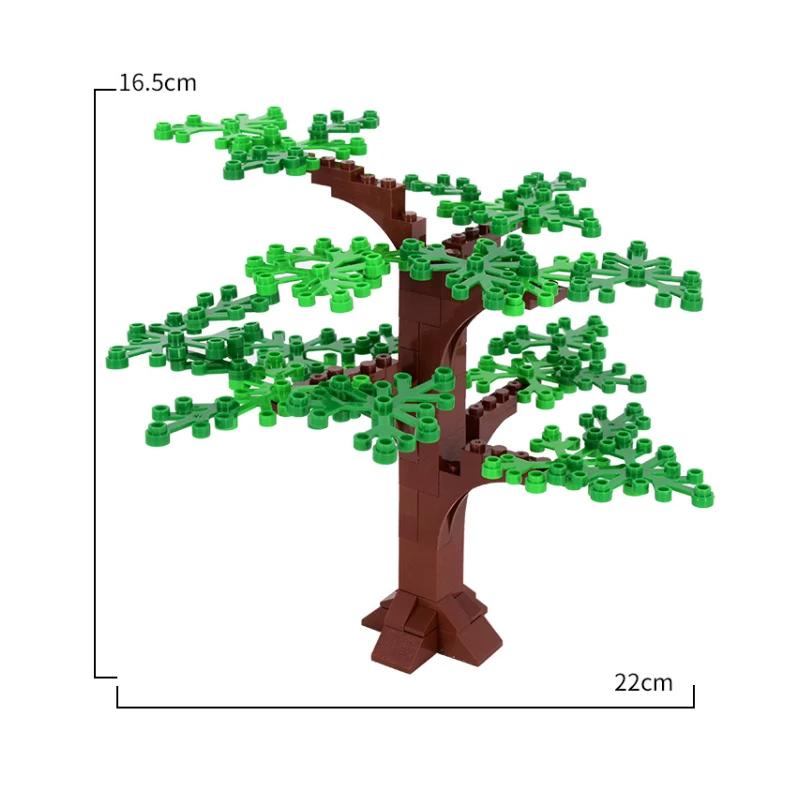 MOC Creative Expert Ideas City Plant Tree Arbor Forest Model Building Blocks DIY Assemble Bricks Toys for Children gifts