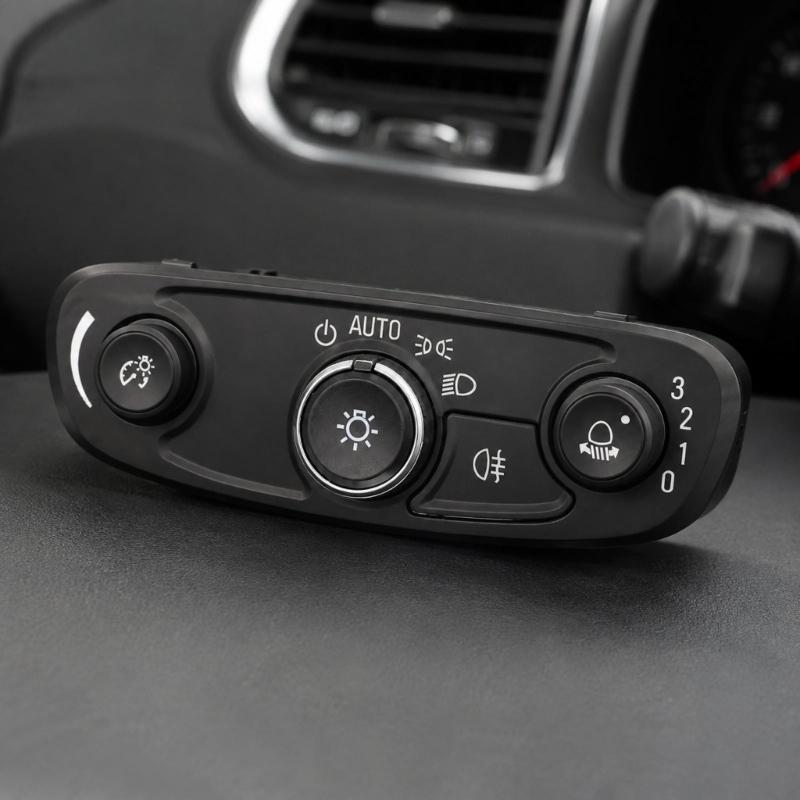 23346752 Dashboard Light Control Switches Assembly, Headlight Panel with Direct-Fit Layout for Daily Light Control Service and Vehicle Maintenance