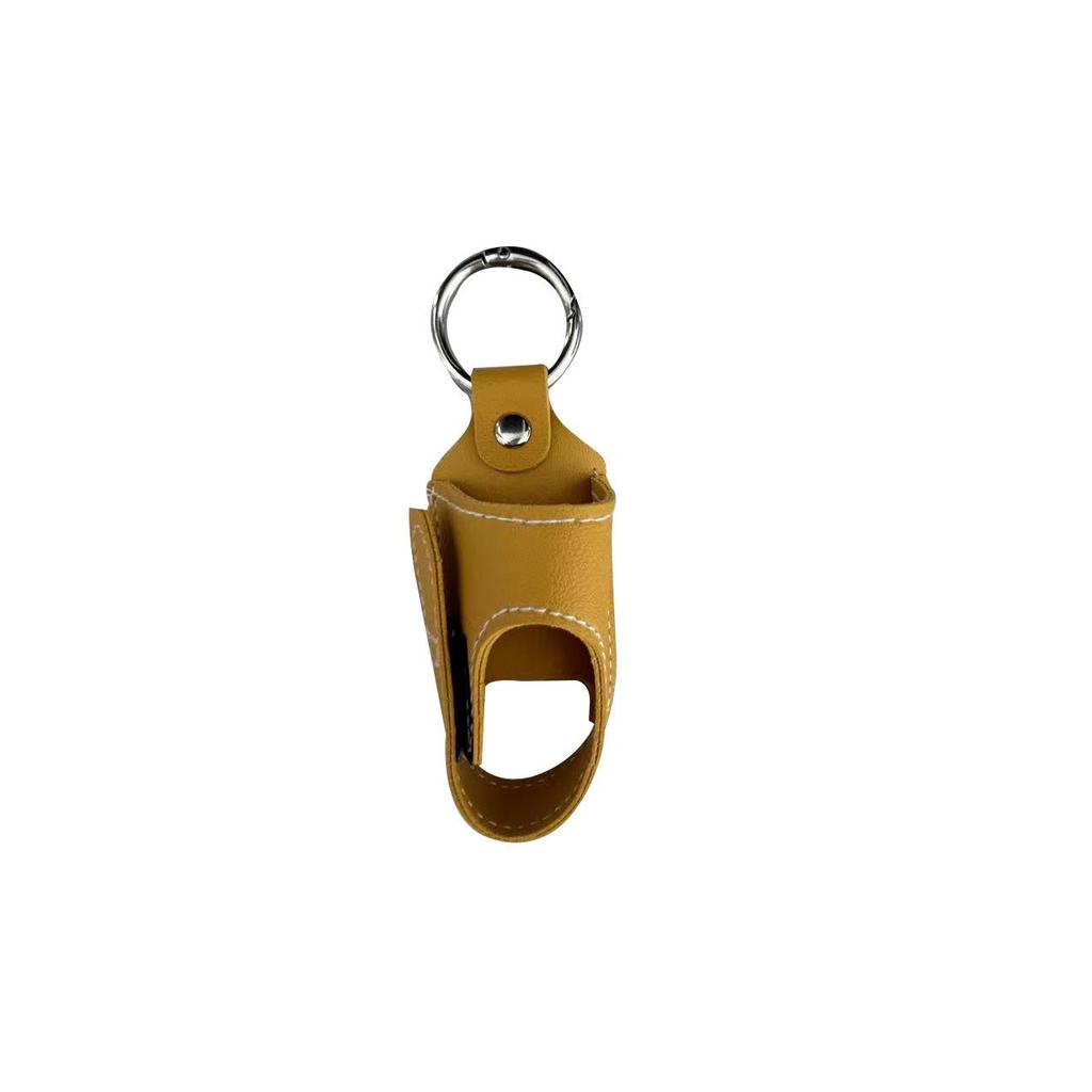 PU Leather Waist Hanging Spray Bottle & Inhaler Holder, Portable Storage Bag