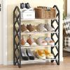 Shoemaker Organizer Shelf Four Layer Shoe Rack, Simple And Space Saving Storage Rack At Home Entrance