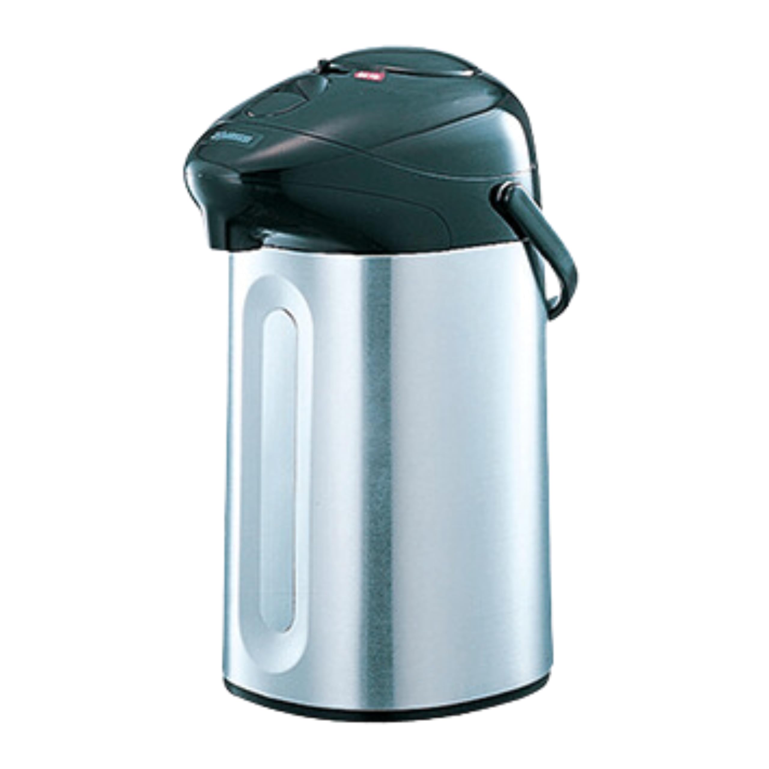 

Zojirushi Glass Air Pot Vacuum Deliciously Keeps Food Hot and Stainless 3.0L, Press-to-Use Pot, Insulated, Cold, Steel, ABF-30S-XA