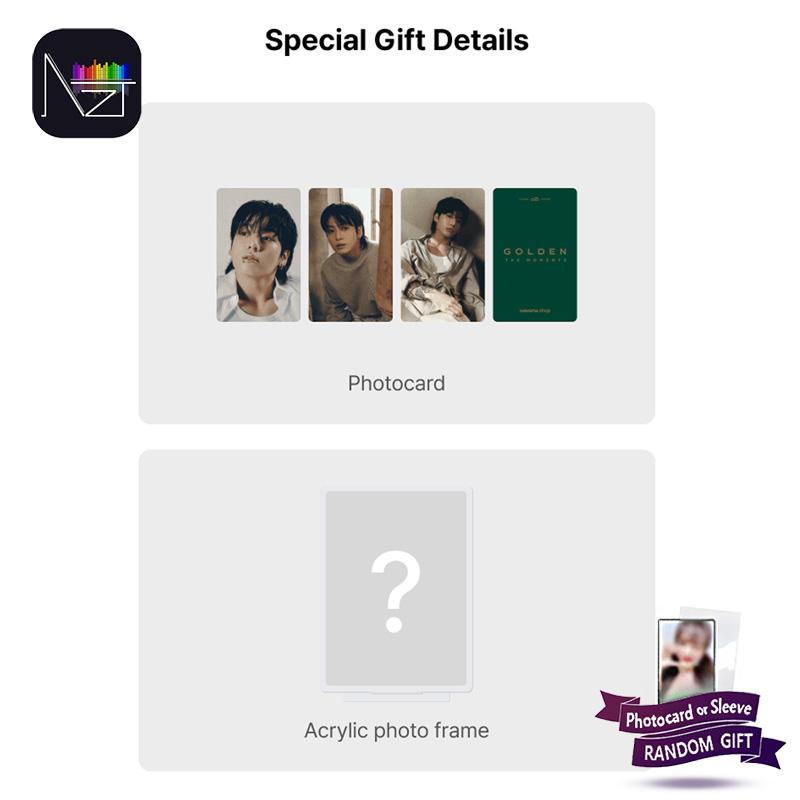 

[СПЕЦИАЛЬНЫЙ ПОДАРОК : WEVERSE SHOP] Чон Кук (БТС) ЗОЛОТОЙ