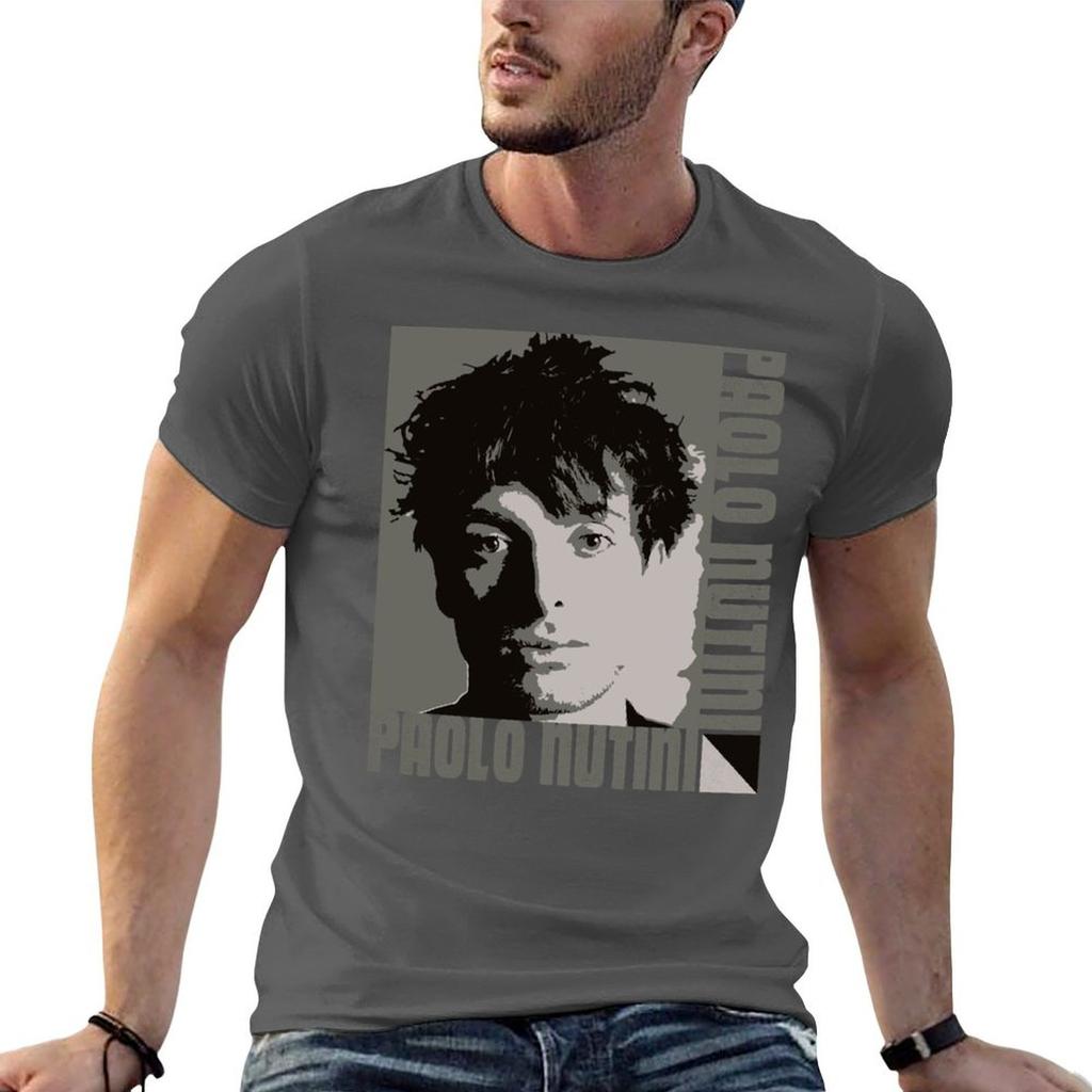 Paolo Nutini Singersongwriter Tshirt Fashion Simple Casual Tee Shirt