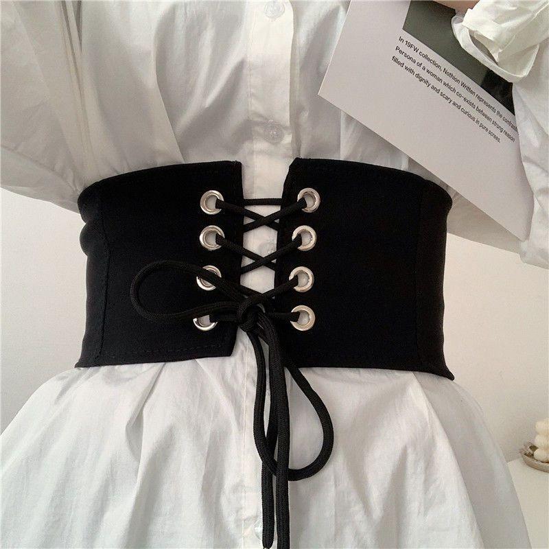 Elegant Black Waist Shaper Belt For Women Versatile Design For Dresses And Fashion