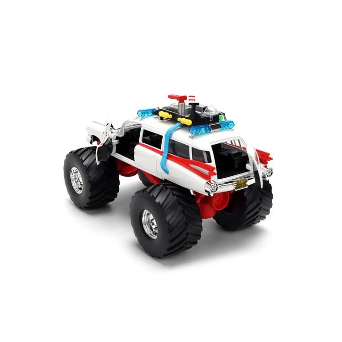 Kyosho Jada Toys Hollywood Rides 1/24 Ghostbusters Ecto-1 Monster Truck JADA35943 Multicolor