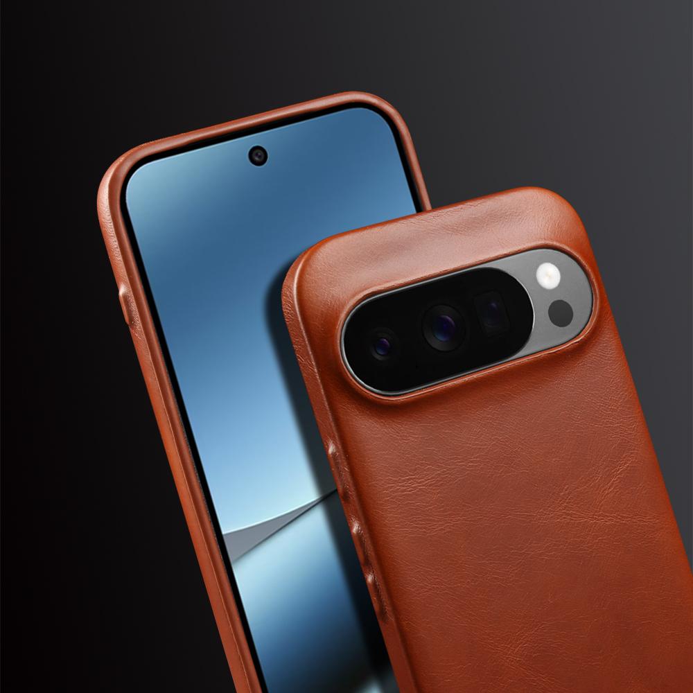 Oil Wax Genuine Leather Phone Case for Google Pixel 10A 10 9 11 Pro XL 9A 8 8A 7 7A 6 Pro Business Back Cover Cases Coque Funda