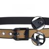 New Men's Nylon Canvas Belt Rotating Alloy Pin Buckle Belt Outdoor Casual Versatile Wear Resistant Tactical Belt