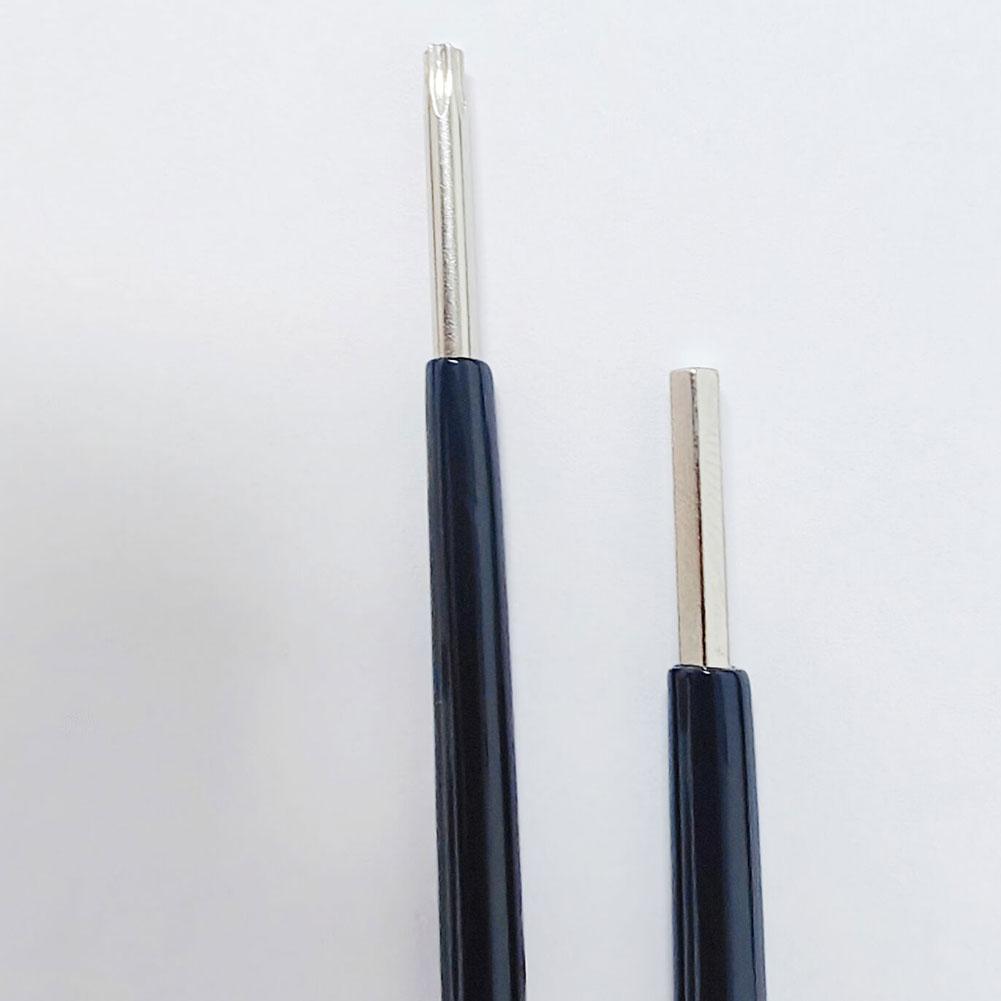 

2Pcs Curved 4mm Inside Hexagonal Wrench with Heat Shrink Film 4mm Allen Wrench for Household DIY Professional Machine Repairing China Mainland