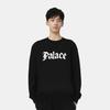 PALACE FW22 Ye Olde Crew Grey Black Logo Unisex P23CW058