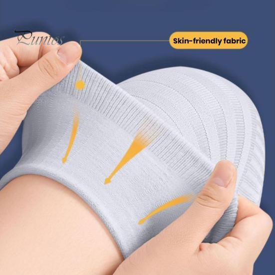 1 par Sportsknekompresjonshylse Sklisikker pustende strekk Menn Kvinner Fitness Løping Sykling Leddbeskytter Knebeskytter Bøyle Knestøttebeskytter