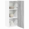 Riga Hanging Cabinet Grey Sonoma 40 X 31 X 100 Cm Particleboard