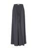 PADO SEOUL Pleated Maxi Culottes Charcoal