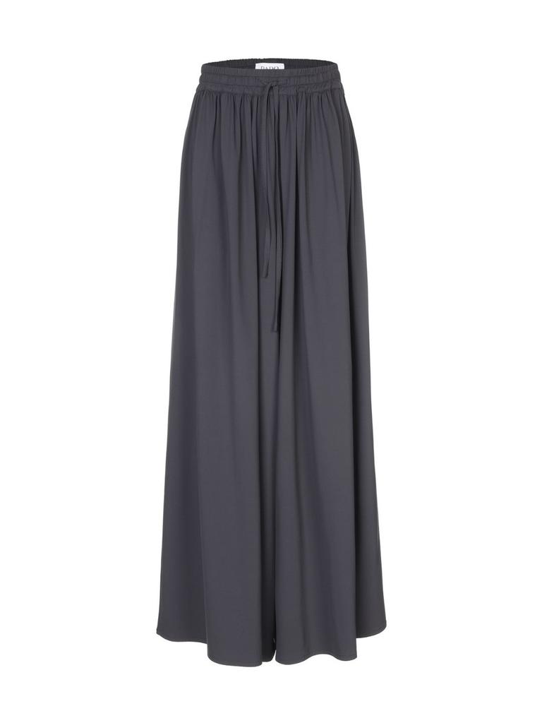 PADO SEOUL Pleated Maxi Culottes Charcoal