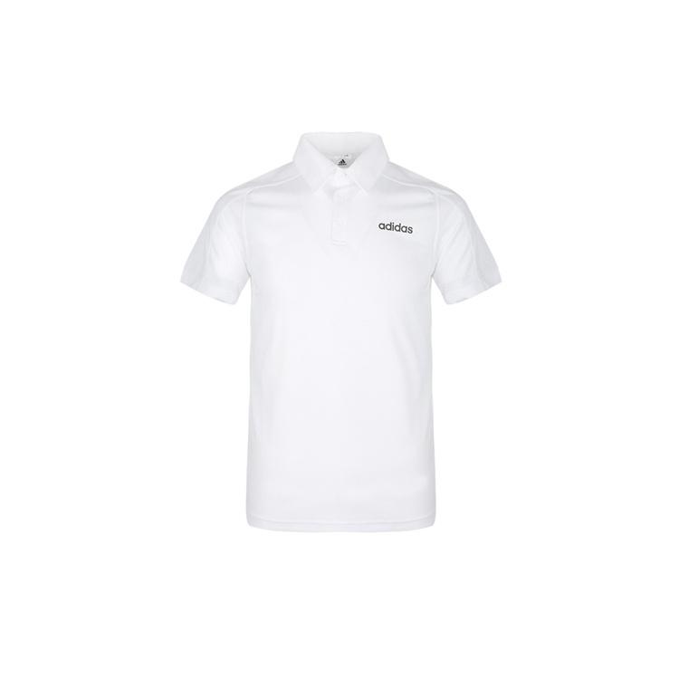 adidas Sports Training Short Sleeve Polo Shirt White Men s DT3049 M