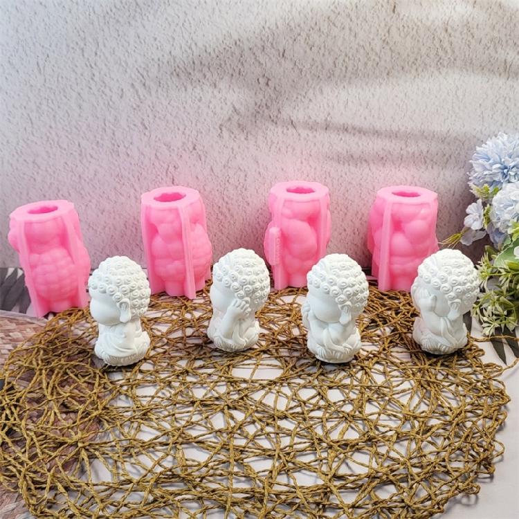 Religious Statue Silicone Candle Molds for Candle Soap Chocolate Candy Fondant Making Cement Gypsum Silicone Molds