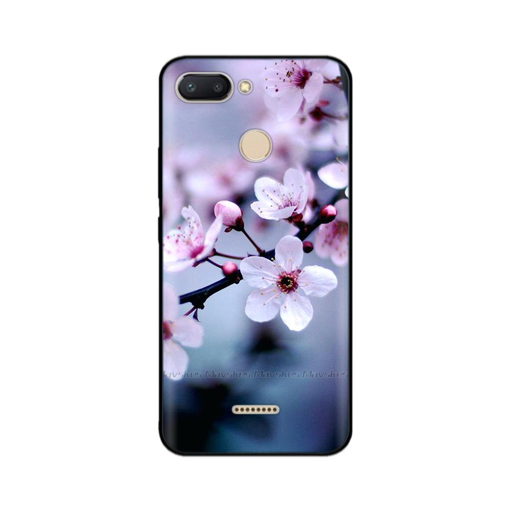 Silicone Case For Xiaomi Redmi 6A Case Cute Soft TPU Phone Case For Xiaomi Redmi 6 Redmi 6A Redmi6A a6 redmi6 Funda Cover Coque