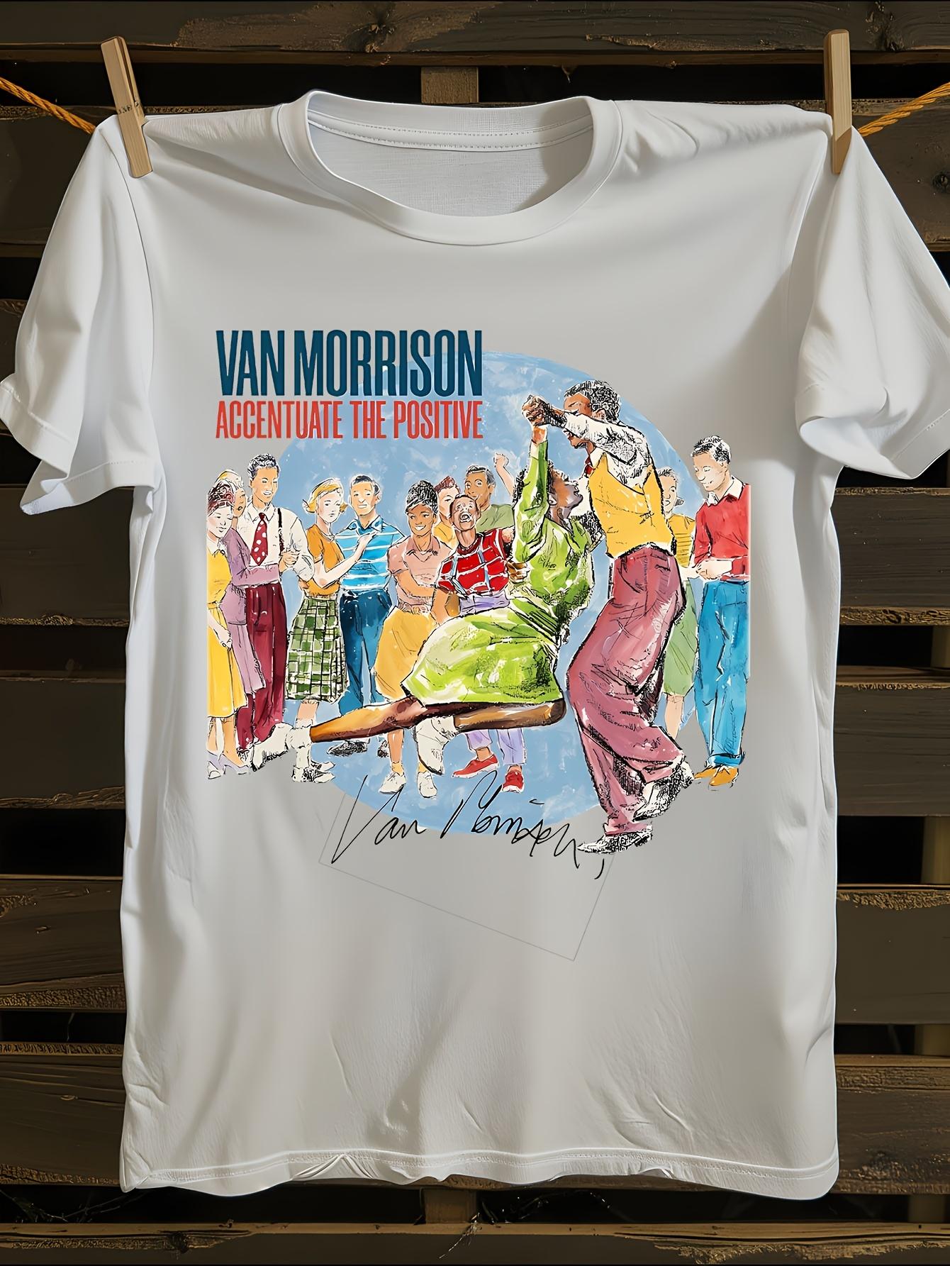 Van Morrison Accentuate The Positive Graphic Tshirt M