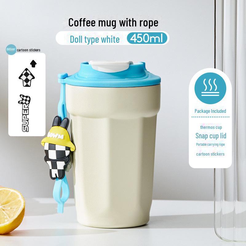 High-Value 316 Stainless Steel Travel Thermos Cup - Portable, Customizable Gift for Car and Travel Use.
