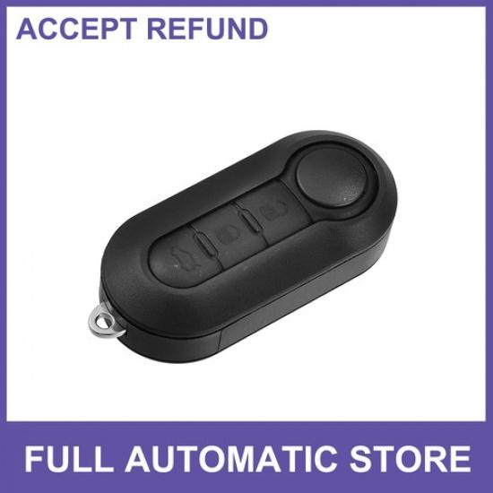 3 Button Key Fob Case ONE  Cover for Fiat 500 2007- for Fiat 500X