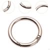 10x Inele O cu arc Carabinere rotunde Cleme din aliaj de zinc Închizători cu poartă cu arc Cârlige cu carabină 0,75 inch pentru
