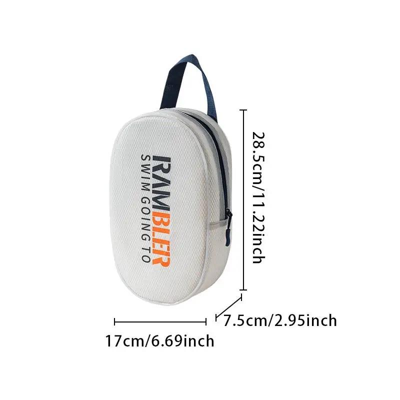 

Dry Wet Separation Swimming Gym Dry Bag Handbag Pack Transparent Pool Waterproof Large Capacity Zipper Storage Bag