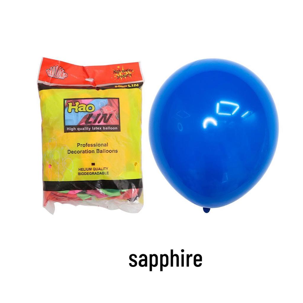 12-Inch Matte Latex Balloons - 2.8g Round for Party Decor