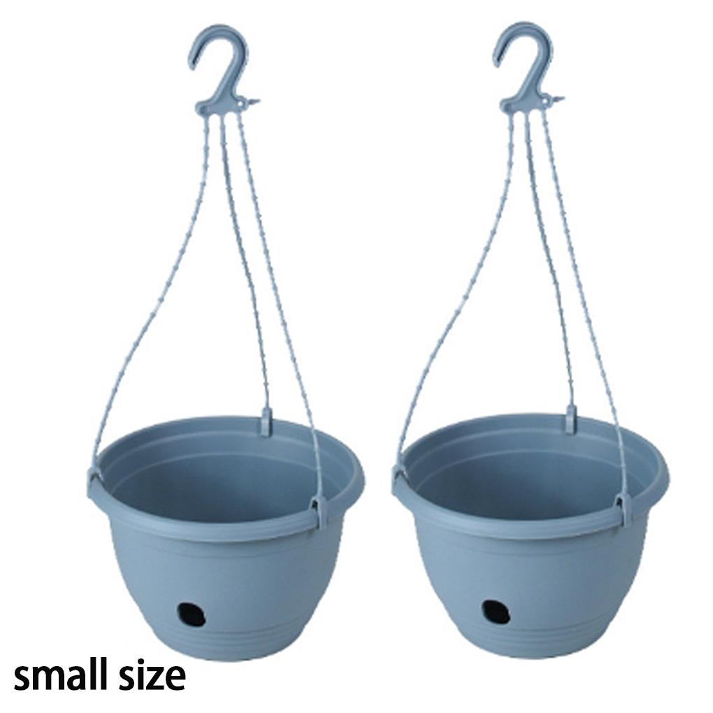 2pack/lot Indoor/Outdoor Hanging Plant Pot Practical And Elegant Small Flowers And Can Be Placed