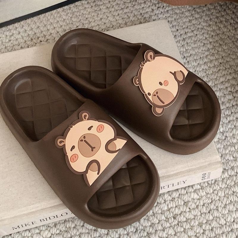 Cute Women's Shoes, Creative One-piece Sandals, Casual and Home-style Soft-soled Slippers