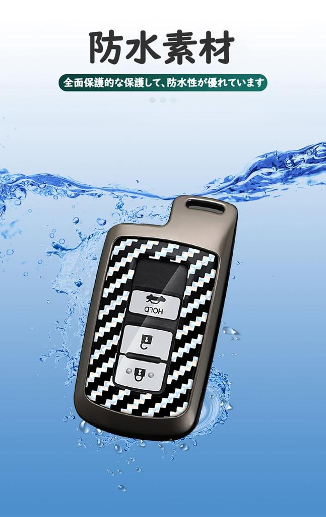 KUNIO Toyota Dedicated 3 Button Key Case Key Cover Key Holder Genuine Zinc Alloy