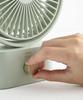 BRUNO Bruno Desktop Fan, Quiet, Oscillating, Compact, Portable, Swinging Desk Fan, Green, BDE061-GR