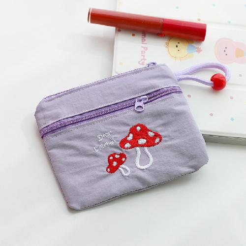 Japanese Cute Multi-layer Small Wallet Simple New Retro Mini Small Bag Coin Purse Card Case Key