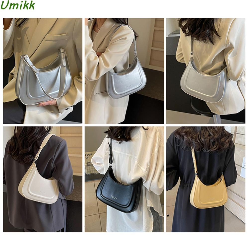 

Женская сумка-седло под мышками, регулируемый ремень, сумка из искусственной кожи в форме полумесяца, повседневные сумки-клатчи, большая вместимость для путешествий на открытом воздухе