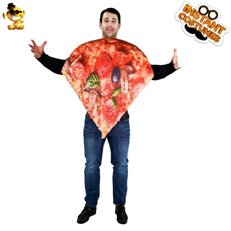 

Spoofing slice pizza, halloween party clothes, stage costumes, cosplay costumes, masquerade parties One size fits all