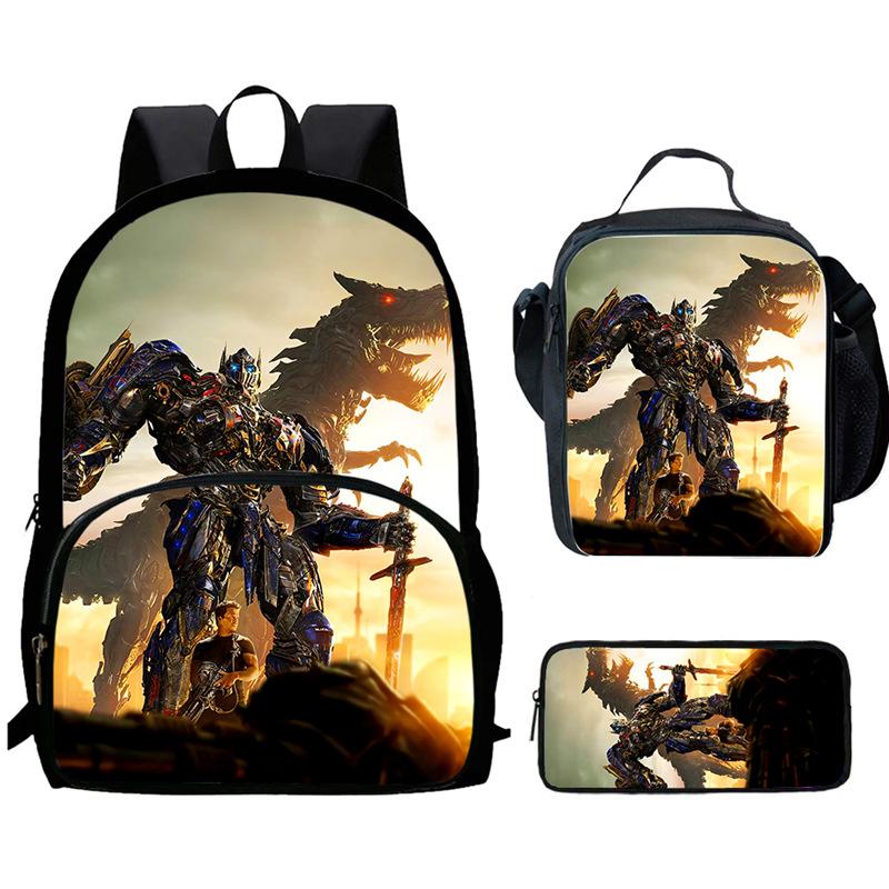 Transformers, Bumblebee Bag High Definition Multi-Function Oxford Lightweight Backpack