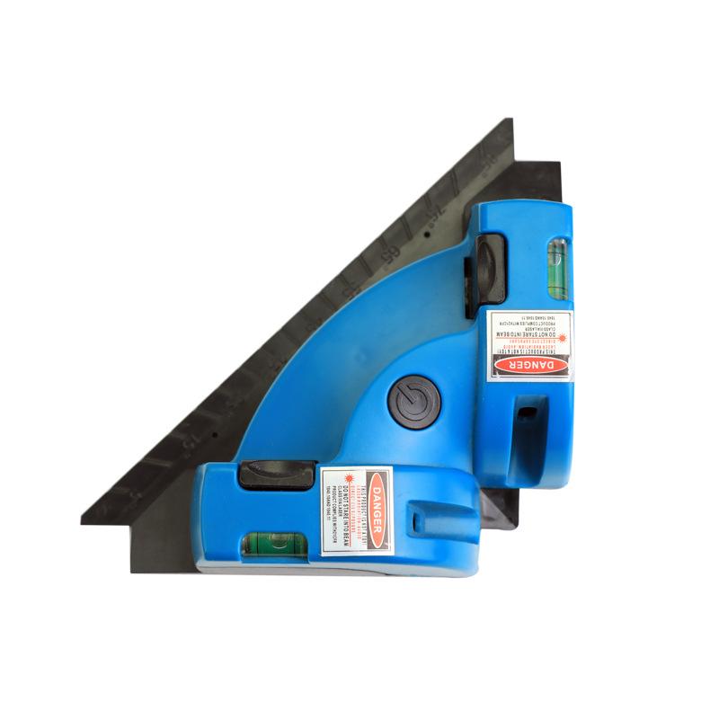 Etopoo 90° Infrared Laser Triangle Level Tool for Tile Laying and Right-Angle Ground Marking