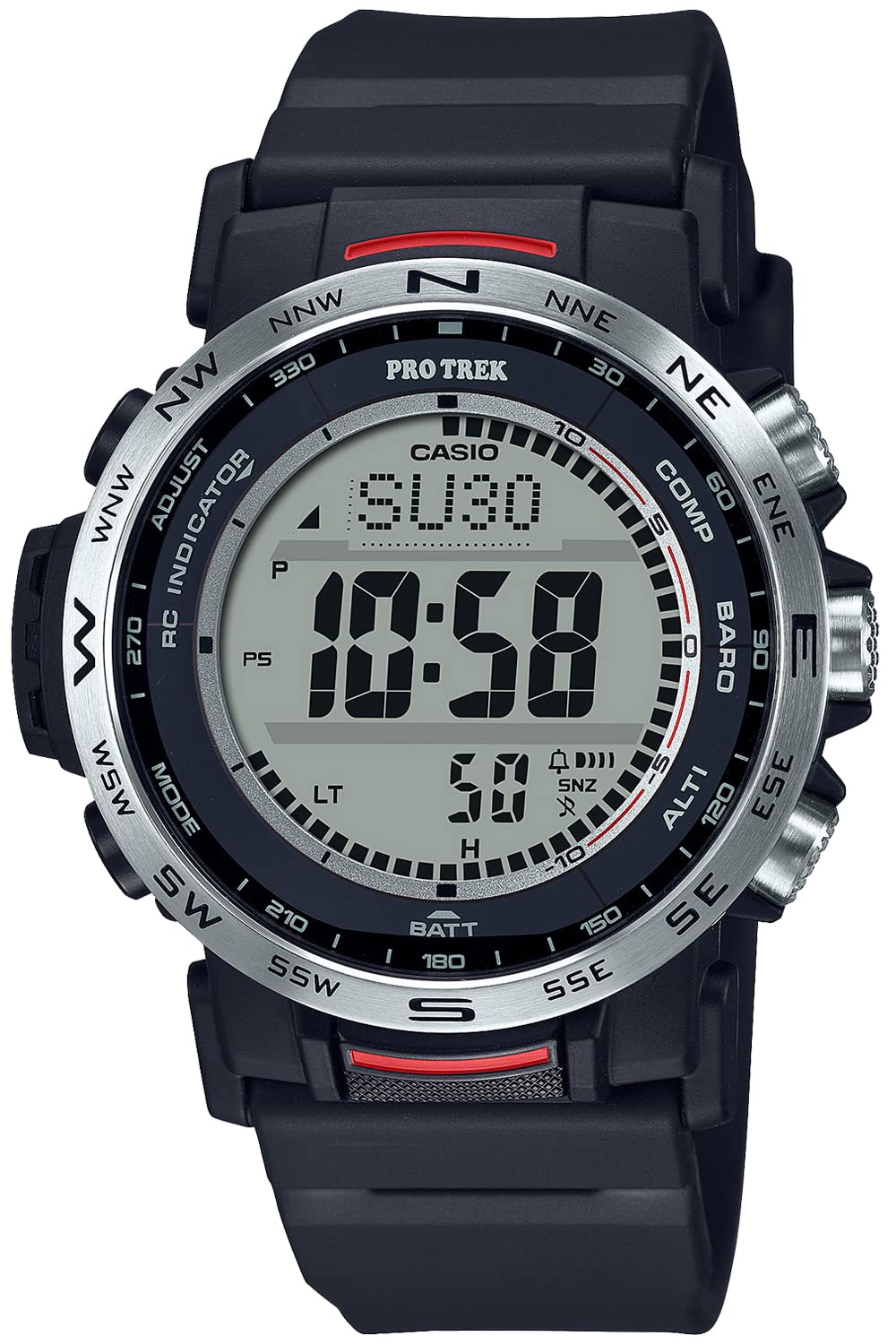 

Часы Protrek Climber Line Solar Biomass Plastic Black [Casio] [] Радиоуправляемые PRW-35-1AJF Мужские чёрный