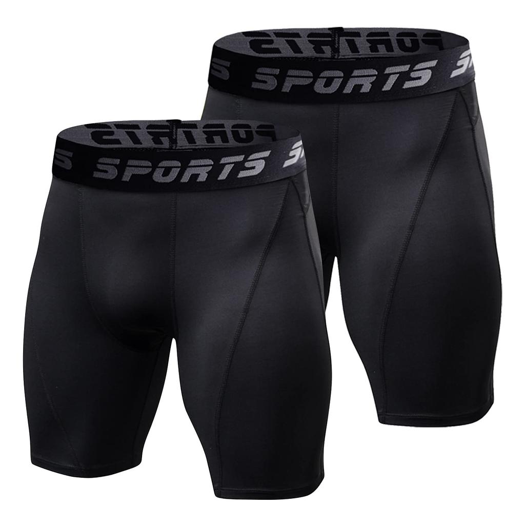 Nesseo Compression Sports Training Base Layer Power Stretch Sports Compression Size Men's Shorts, Shorts, Underwear, Tights, Protection,