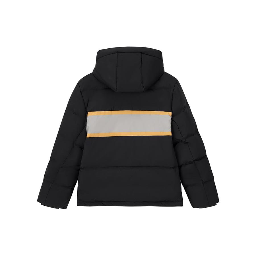 New Balance Down Jackets Men's Black Hooded Moderate Other AMJ33341-BK