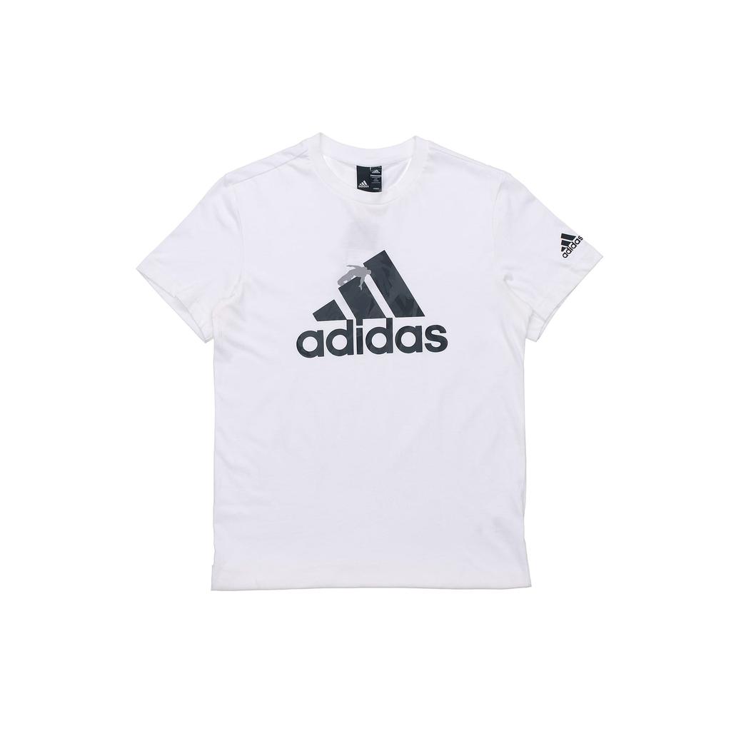 Adidas T Shirts Men's White Crew Neck Moderate FT2816