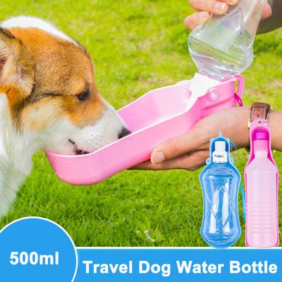 Dog Water Bottle 250ML/5000ML Portable Dispenser Travel Water Bottle Bowl for Dogs Cats Small Animals Pets Outdoor Water Feeder