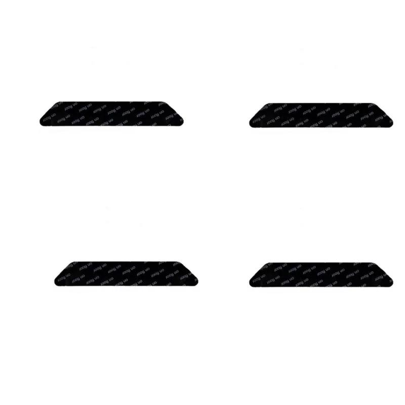 

4/8 шт. противоскользящая наклейка для ковров многоразовая моющаяся противоскользящая накладка на коврик против закручивания накладки на пол угловой зажим для коврового покрытия фиксированная лента для захватов 13X2.5cm