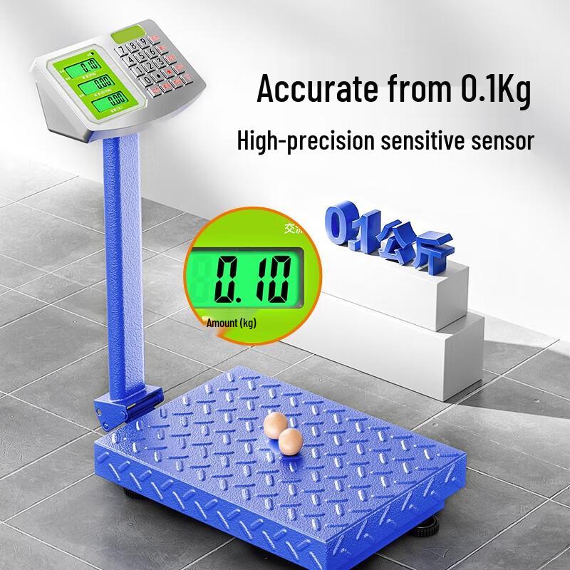 Konka Commercial 180kg Stainless Steel Digital Platform Scale