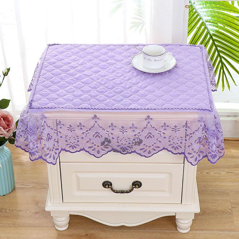 All-purpose Covers Dust-proof Bedside Table Mat Cabinet Protector Home Decor Modern Europe Dust Cover for Coffee Household