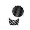 Pure Carbon Fiber Car Engine Button Bottom Cover Sticker For Benz A CLA  21