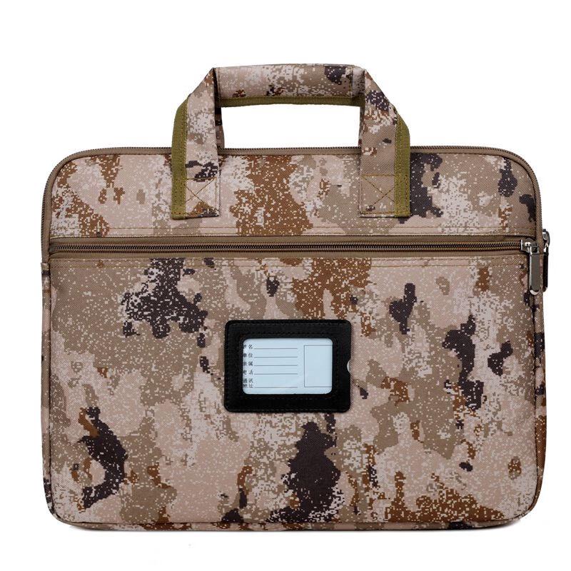 

Camouflage Large Capacity Document Handbag