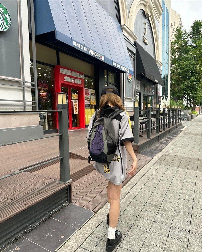 Kconnect MatinKim Retro Sportowy Plecak ze Sznurkiem Colorblock