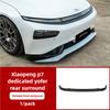 For Xpeng P7 YoFer 2022-25 Side Skirts Body Kits Black Pattern ABS Fast Tunning Accessories Auto Body Kits